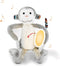 Zazu Kids Nightlight Plush Toy - Max The Monkey Stuffed Animal Night