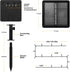 2 Pack 92FT 240 8 Solar String Lights Outdoor - Total LED Solar Christmas Lights Outdoor Waterproof with Lighting Modes