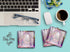 Butler in the Home 12 Pack Sticky Notes 3"x3", 50 Sheet Count Per Pad, Fairy Woodland Garden Arch, Cute Funny Memo Pads