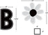 Teacher Created Resources Be Kind Bulletin Board, Black and White Floral (TCR6801)