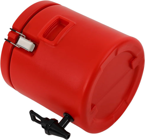 10L/2.64Gal Insulated Beverage Dispenser, Thermal Hot Cold Drink Dispenser with Push-Button Tap, Food-Grade Stainless