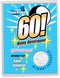 NobleWorks Jumbo Card for 60th Birthdays (8.5 x 11 Inch) - Fun Milestone Birthday Celebration, Big Group Greeting -