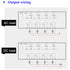 DIN Rail Mount 4 Channels Relay, AC/DC 24V Control 4 SPDT 10A Pluggable Power Relay Module for PLC MCU Projects