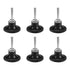 HARFINGTON 6Pcs 2" Disc Pad Holder Quick Change Discs 1/4" Shank Holder