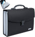 Uquelic 26 Pockets Expanding File Folder - Durable Buckle, Ergonomic Handle, Large A4 Expandable File Organizer