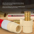 Midline Valve CSDQFG012-OM 1/2'' Lead-Free Brass Expansion PEX x CPVC Adapter Pipe Fitting, Single