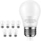 8-Pack Ceiling Fan Light Bulbs, 60 Watt Equivalent, Warm White 2700K, E26 Medium Base