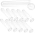 50pcs Transparent Flower Water Tubes for Fresh Flower Storage Premium Plastic Nutrient Vials for Floral Arrangements