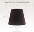CS-1104-6BR 4 6 5.5, Royal Designs, Inc. Velvet Empire Chandelier Shade, x x Brown