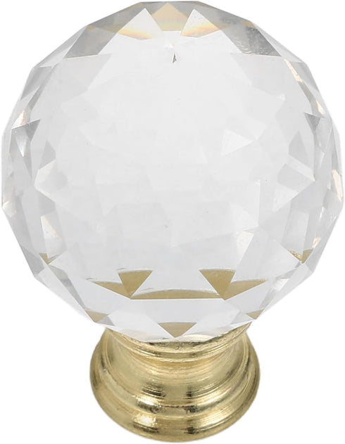 WHAMVOX Crystal Lamp Finial Cap Knob Modern Design for Table Floor Lamps Easy