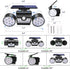 30 IP65 360 2 Pack Outdoor Solar Lights, LED Solar Security Lights with Motion Sensor Dual Head Spotlights Waterproof