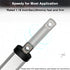 3" 12V 32N/7.2lb 1.2"/sec UYGALAXY Stroke Micro Electric Linear Actuator - Speed Mini Waterproof Metal Mini Motion