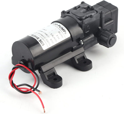 24V 5.5LMin MAVIS LAVEN DC Diaphragm Pump, Self Priming Water Transfer Pump, Electric Diaphragm for Car Washing, Air