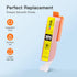 E-Z Ink Compatible Ink Cartridge Replacement for Canon PGI220 PGI-220 CLI221 CLI-221 for MX870 MX860 MP620 MP560 MP980