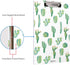 WAVEYU Cute Decorative Clipboard, Cactus Design with Low Profile Clip, Letter Size (12.5"x9"), Retractable Key Hole for