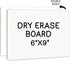 Scribbledo Small White Board, 6x9 Inch Dry Erase Mini Whiteboard for Students, Office Kitchen Handheld