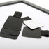 yueton 5pcs Self-Adhesive Leather Pen Holder with Elastic Loop for Notebooks