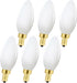 E12 Frosted led Bulb 6W Equivalent E12 Candelabra Bulb 60 watt Daylight