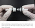 2PCS 1/4" 3/8" 5/16" Plastic Tube In-Line Hose Quick Connector with Shut-Off Valve, Female Quick Connect