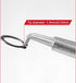 External Circlip Pliers with Bent Jaw, 5-Inch Snap Ring Pliers for Retaining and Removing Hoses