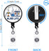 Lab Technician Retractable Badge Reel with Alligator Clip Lab Life ID Card Badge Holder Cute Lab Tech Beaker Badge Funny Badge Reel Gift for Medical Laboratory Science Scientist Nurse Doctor by YAZMEEN