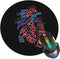 Mouse Pad Cardiac Nurse Anatomical Heart Design, Stitched Edge with Non-Slip Rubber Base for Gaming