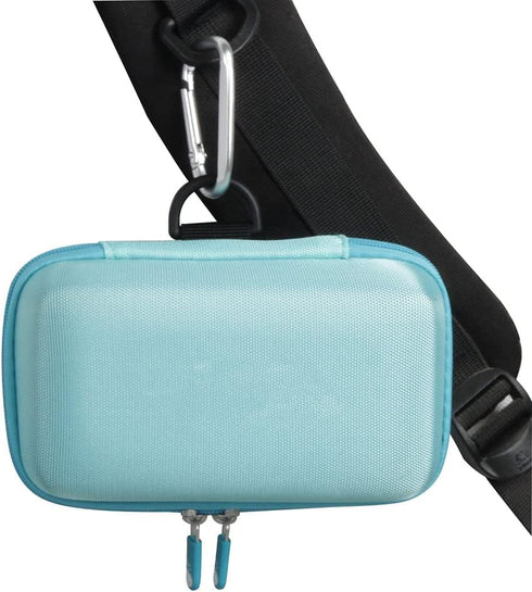 Hermitshell Travel Case for NIIMBOT D11 Label Maker Machine (Light Blue)