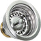 Highcraft 9754 Kitchen Sink Stainless Steel Drain Assembly with Strainer Basket, 1 Count