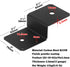 6 PCS Black 2" Z Tie Plate for Post to Beam - 13 Gauge Metal Joint Thickness for 2x4 Joist and 4x4 Post