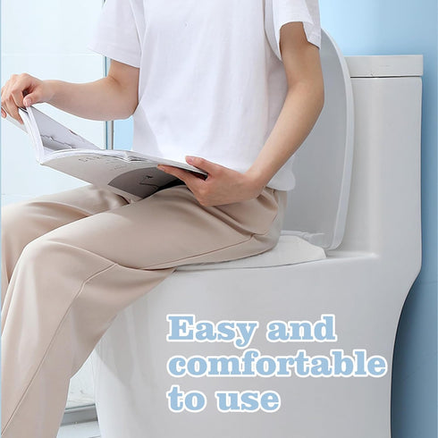 YTZJ Direct 10pcs Quality Disposable Toilet Seat Covers Non-Slip Easy-to-Use, Portable Travel Toilet Seat Mats Pads