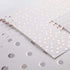 Y YOMA 12 Pack Rose Gold Hanging File Folders - Decorative Letter Size Folder Organizer with Adjustable Tabs