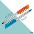 Stylus Ballpoint Pen with Highlighter Tips, 3 in 1 Combo Stylus for Touchscreens, Pack of 5