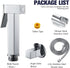 ZLOCYIVHE Set, Handheld Sprayer Kit, Brass Toilet Handheld Bidet Cloth Diaper Sprayer Bidet Sprayer for Toilet