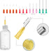 50ml Precision Tip Applicator Bottle, with Blunt Tip Needle and Cap, 18G 20G 25G Needle Tip Squeeze Bottle, Oil Dropper Bottle, Glue Bottles with Fine Tip by otwooi