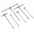 6 Set, 5/16" 6" Set (5/16" 6") Beslands Pc Telescoping Gage - Range, T-Bore Hole Gauges w/Pouch, High Precision