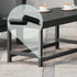 4" (100mm) 4 EASYEAH Plastic Hole Plugs Black-Square Chair Leg Caps & Pipe Plugs, Tubing End Caps for Metal and Wood