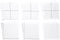 Juvale 10 Pack Mini Graph Paper Sticky Notes, 6 Designs, 25 Sheets per Pad (3x3 in) - Planner Supplies and Accessories