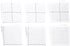 Juvale 10 Pack Mini Graph Paper Sticky Notes, 6 Designs, 25 Sheets per Pad (3x3 in) - Planner Supplies and Accessories