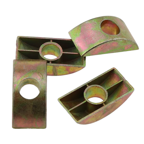 M8 Half Moon Nut DGZZI 12PCS, 30mm M8 Half Moon Washers Spacer for Furniture Hardware Accessories