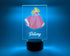 Mirror Mania Store 16 Princess Beauty Dress Night Light Up LED Desk Table Lamp Personalized Free Engraved Made