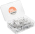 BTF-LIGHTING FCOB COB 50pcs 10mm Connector, Support FCOB 10mm Width 2 pin v+ v- Single Color LED Strip