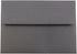 JAM PAPER 4Bar A1 Premium Invitation Envelopes - Dark Grey - 3 5/8 x 5 1/8 - 50/Pack