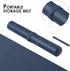 Leather Desk Mat, Non-Slip PU Desk Pad for Office and Home, Large Mouse Pad and Desk Organization (Dark Blue, 31.5"x