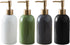 Xanorrg Ceramic Hand Sanitizers Bottle Hotel Home Kitchen Soap Dispenser Toilet Lotion Bottle Press Rotate Opening Head