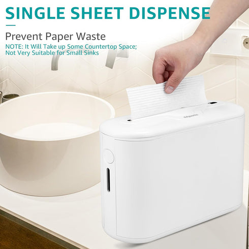 Countertop, Commercial Multifold Paper Towel Dispenser Hand Towel Dispenser for Bathroom Kitchen Home, Trifold/C Fold/Z