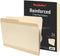 Pendaflex Reinforced File Folders, Extra Durable Manila, Letter Size - 1/2 Cut Tabs, 24 Per Pack (86221)