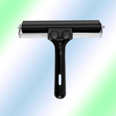 5.9in Rubber Roller, Tape Roller for Print, Wallpapers, Silicone Seam Tool for PVC/TPO/EPDM Roofing Tape