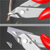 2 Pack Flush Cutters MC-170, MONVICT Wire Cutters 5 Inch Side Cutting Pliers for Cables, Wires, and 3D Printing Needs