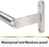 24 Inch Wall Mounted Bathroom Towel Bar, Modern Heavy Duty Stainless Steel Bath Towel Holder, Brushed Nickel