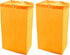 24 Commercial 2 Pack QWORK Janitorial Cart Bag, Gallon Waterproof Large Capacity Padded Housekeeping Replacement